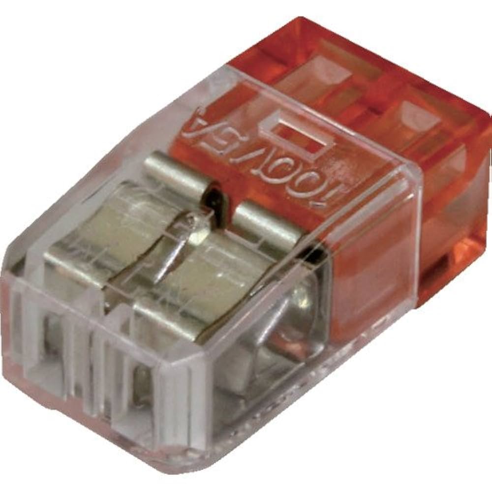 Amazon | ニチフ端子工業 細線用差込コネクタ極数2 (50個入